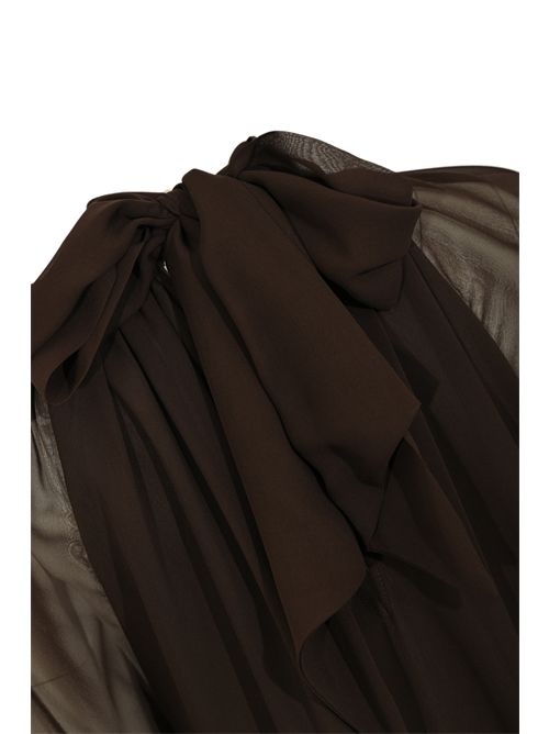 Abito Ilaria in gerogette di seta Liviana Conti | L5WT70W18-0